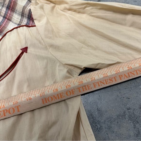 Mens Vintage Chess King Western Shirt Size L - Picture 4 of 8